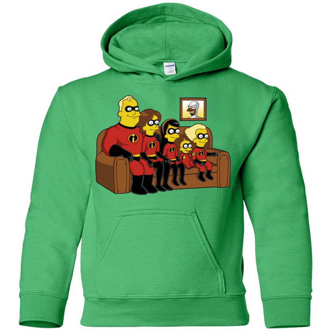 Sweatshirts Irish Green / YS Super Family Youth Hoodie