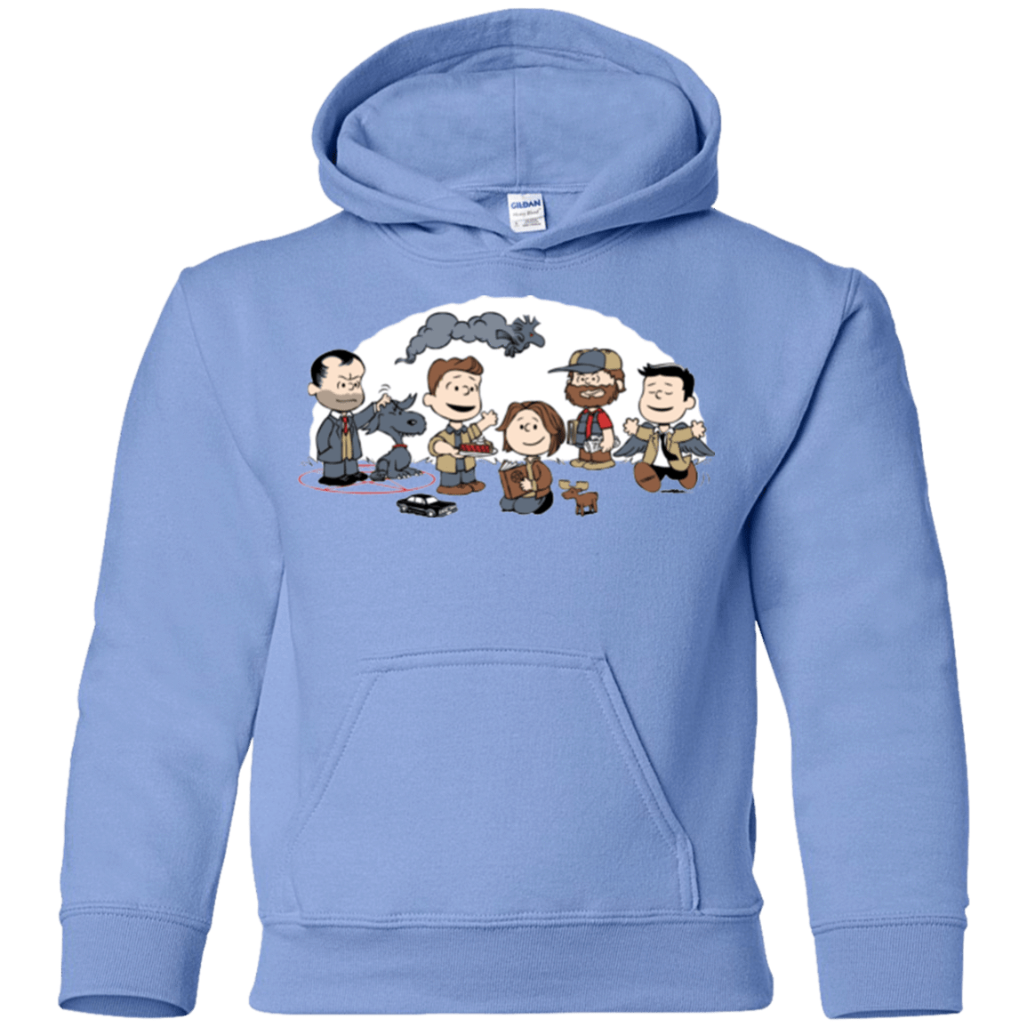 Sweatshirts Carolina Blue / YS Super Nutural Youth Hoodie