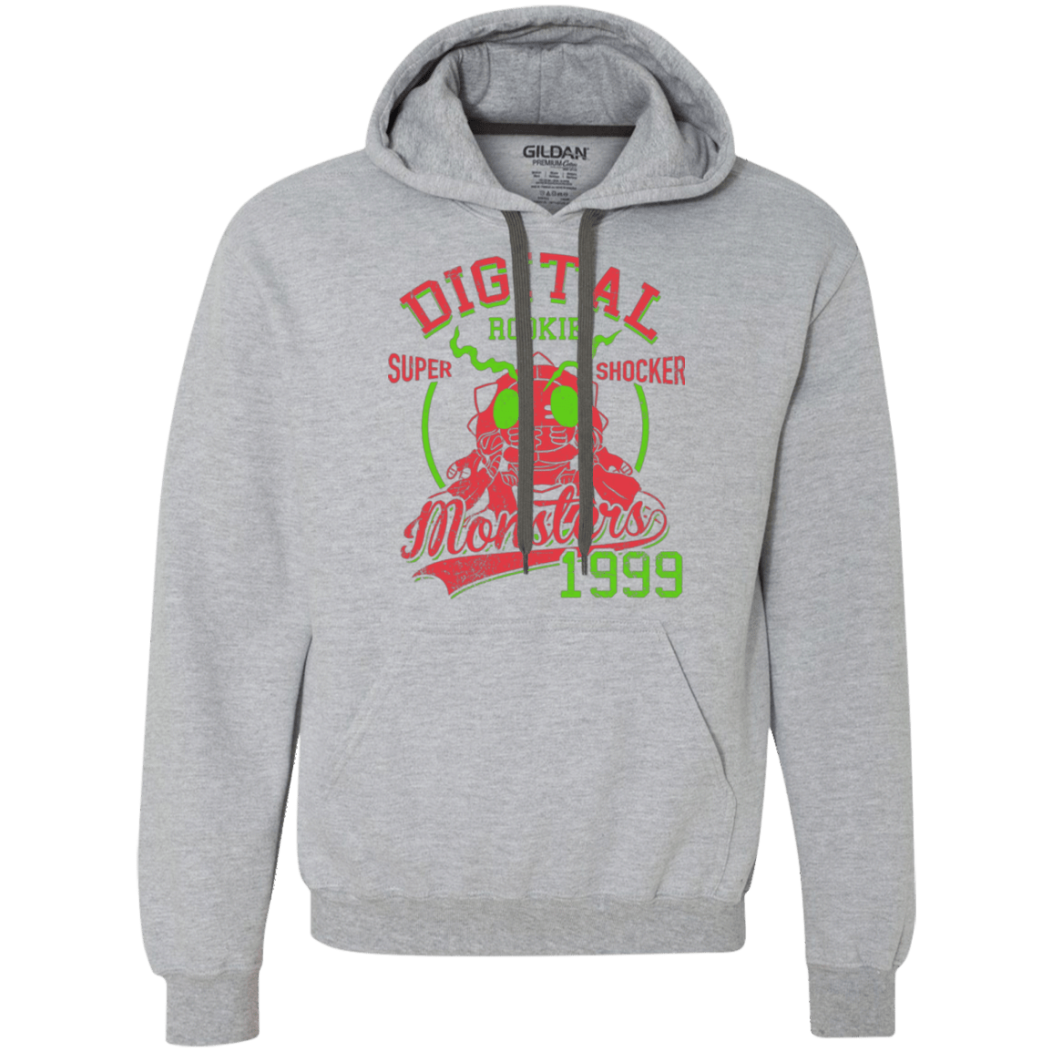 Sweatshirts Sport Grey / Small Super Shocker Premium Fleece Hoodie