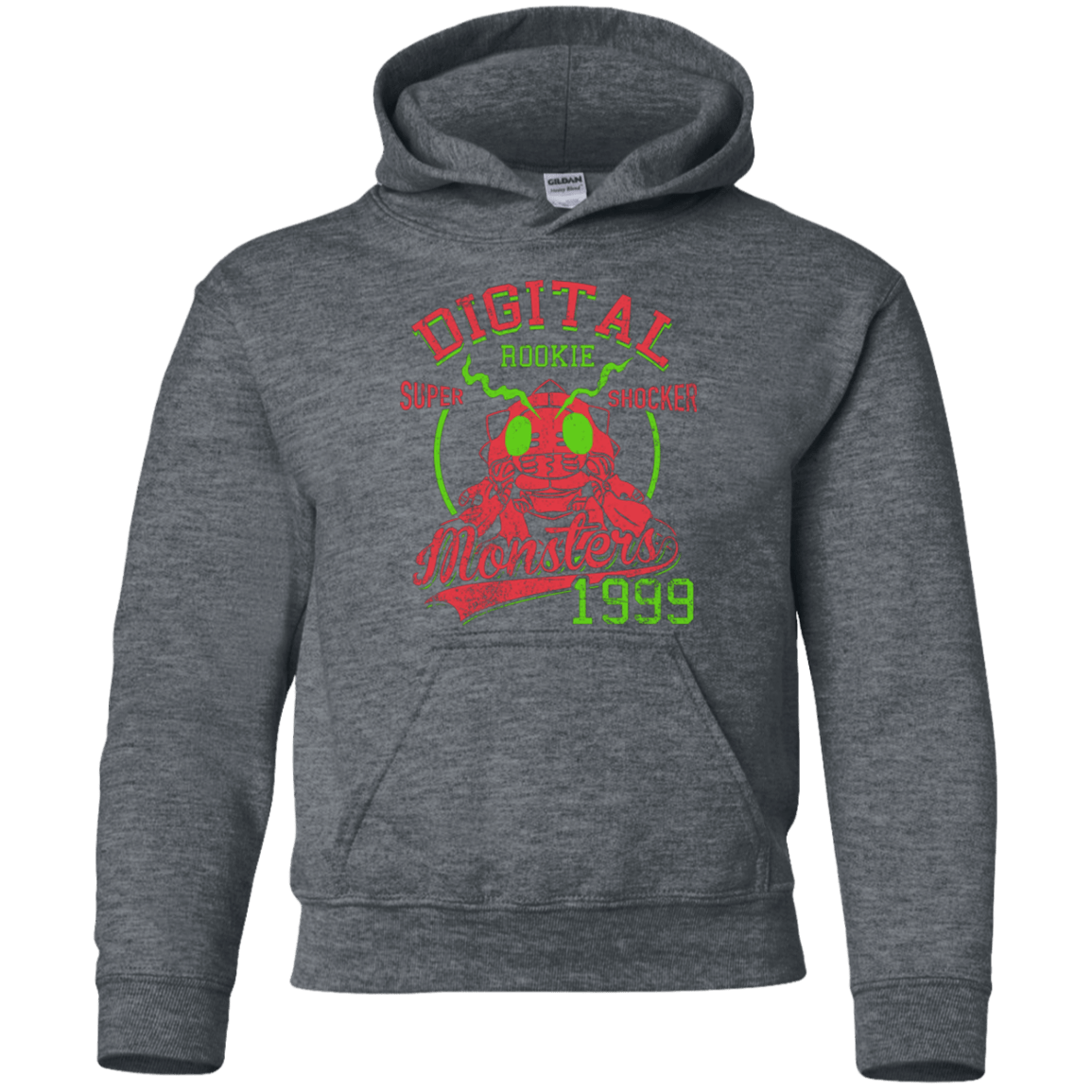 Sweatshirts Dark Heather / YS Super Shocker Youth Hoodie