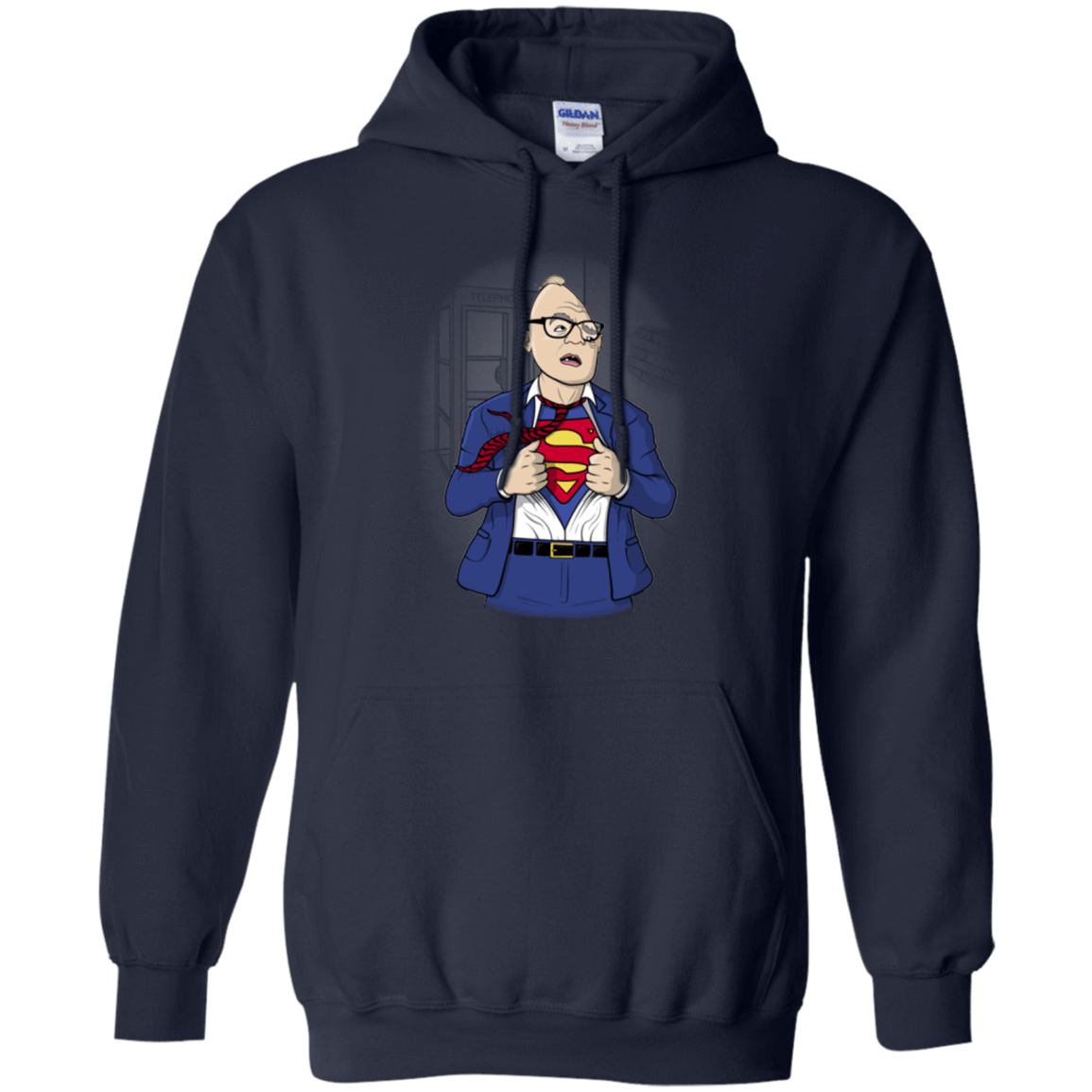 Sweatshirts Navy / S Super Sloth Pullover Hoodie