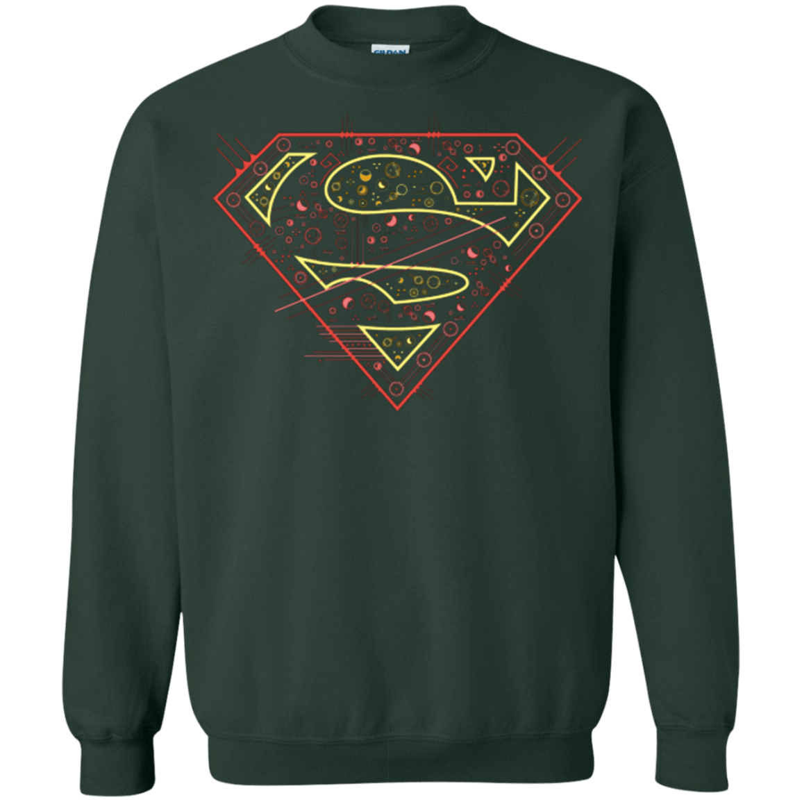Sweatshirts Forest Green / Small Super Tech Crewneck Sweatshirt