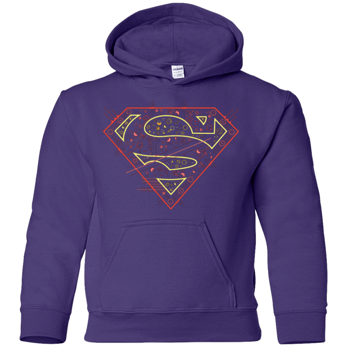 Sweatshirts Purple / YS Super Tech Youth Hoodie