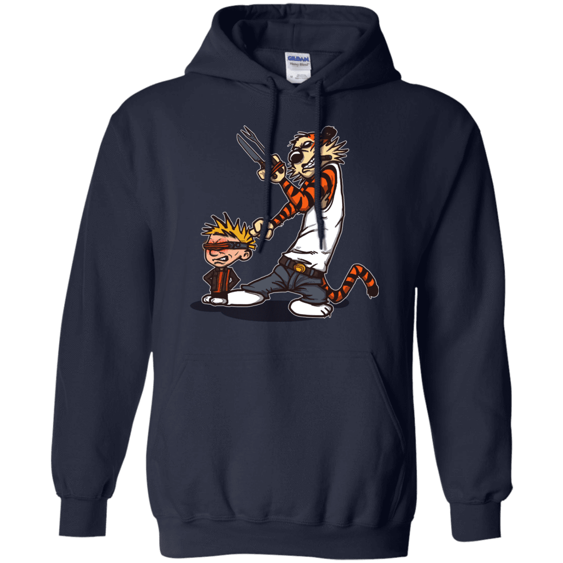 Sweatshirts Navy / S Superhero Team Pullover Hoodie