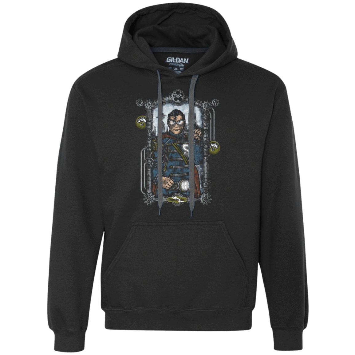 Sweatshirts Black / Small Superior Man Premium Fleece Hoodie