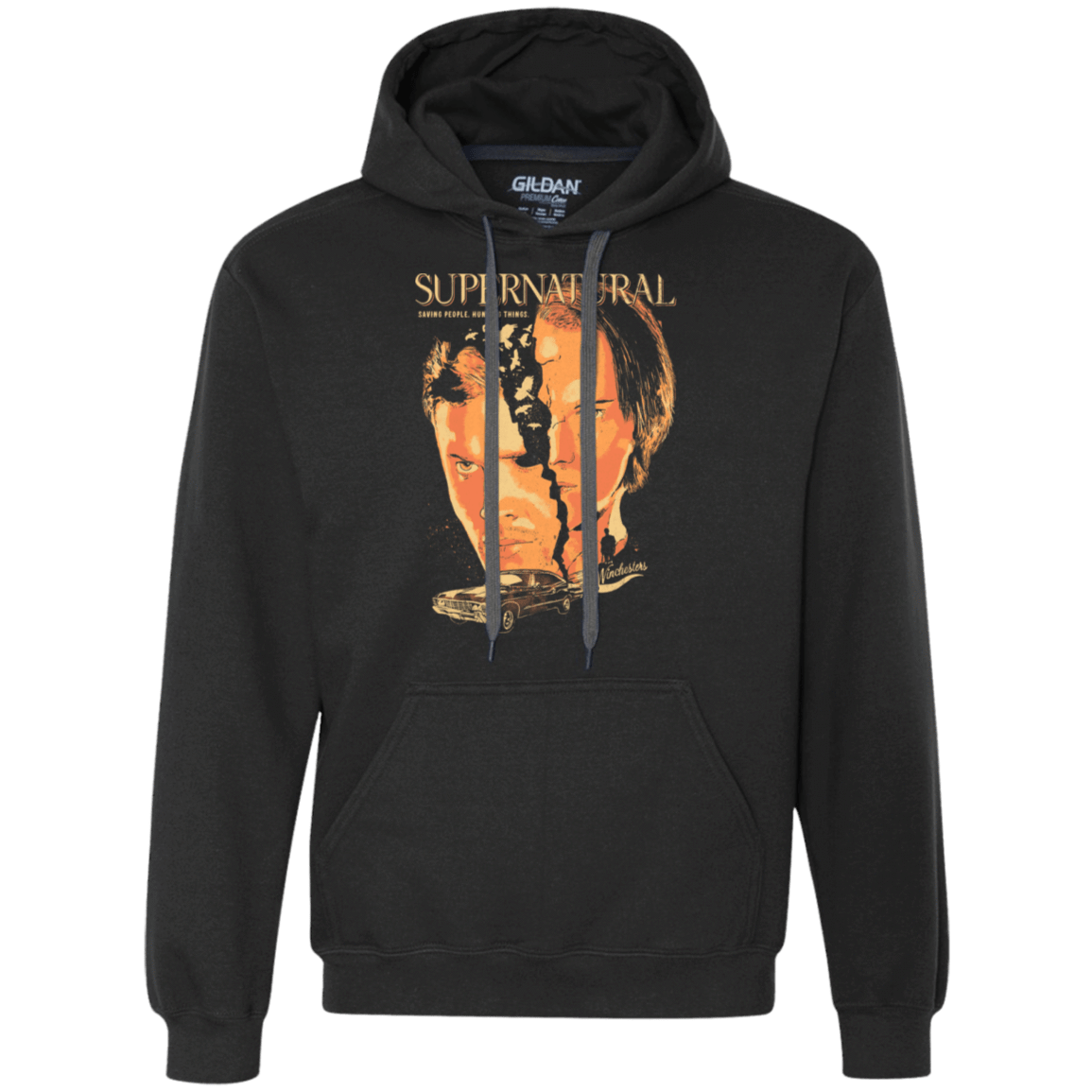 Sweatshirts Black / S Supernatural Premium Fleece Hoodie