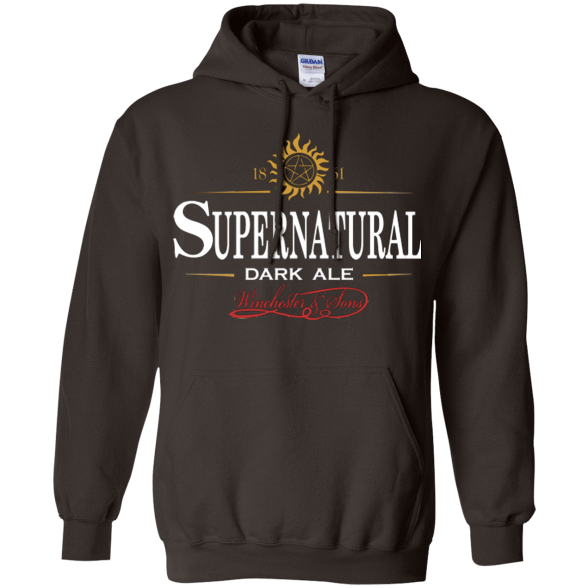 Sweatshirts Dark Chocolate / Small Supernatural Stout Pullover Hoodie