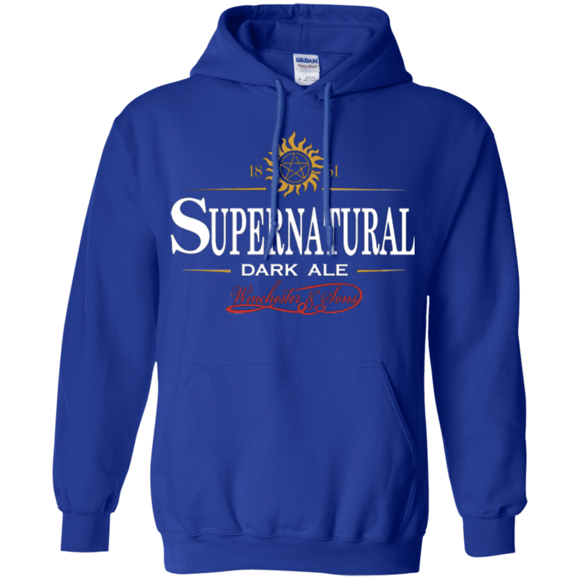 Sweatshirts Royal / Small Supernatural Stout Pullover Hoodie