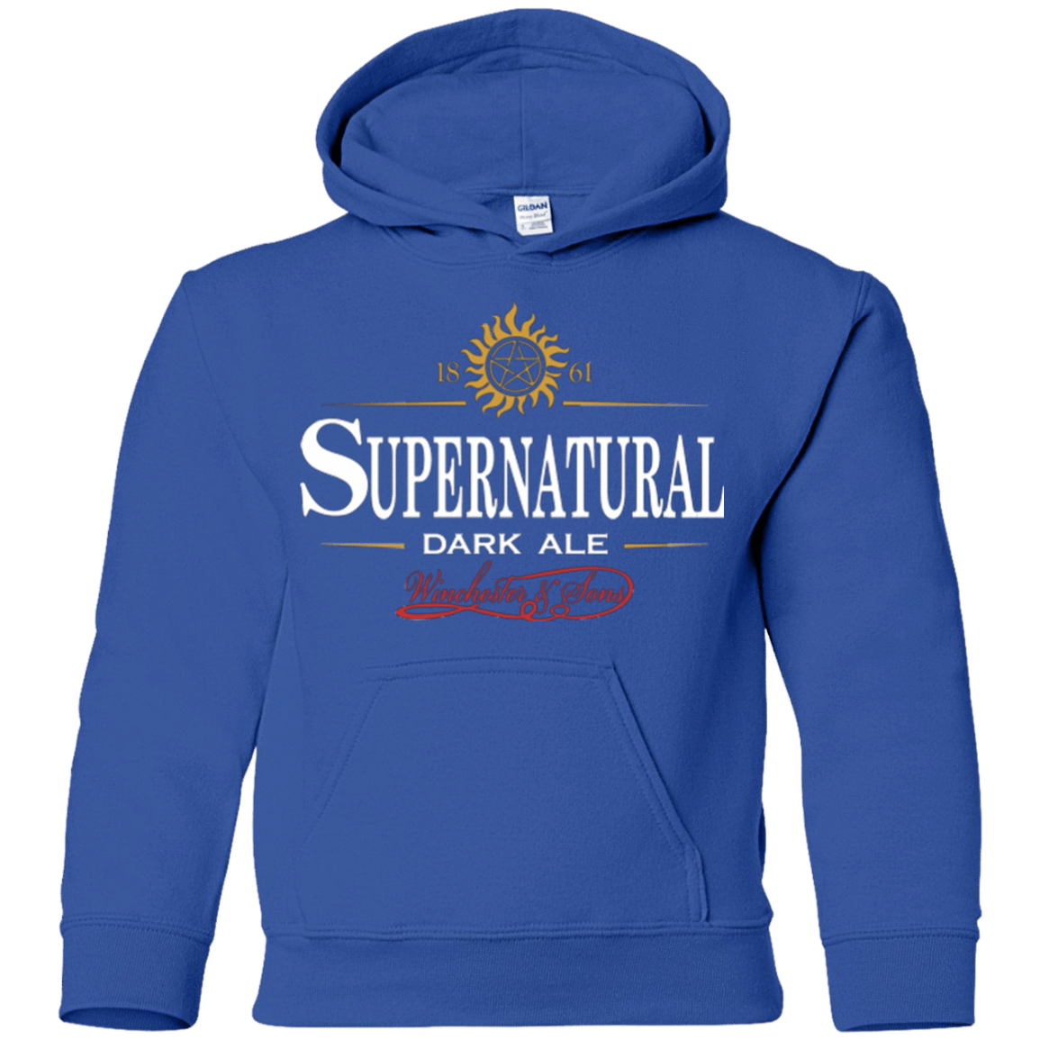 Sweatshirts Royal / YS Supernatural Stout Youth Hoodie