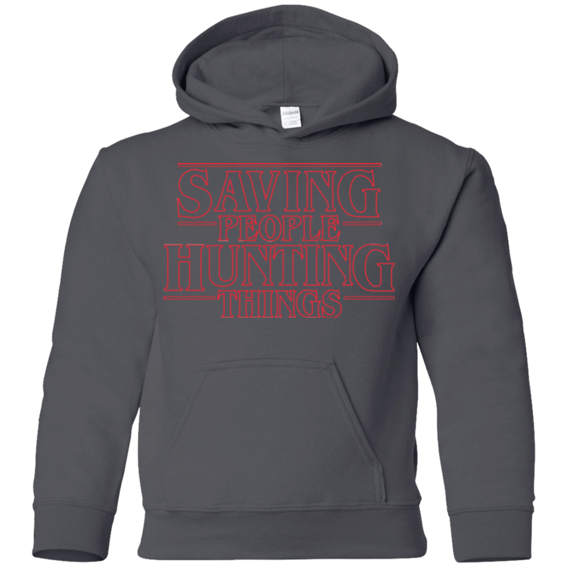 Sweatshirts Charcoal / YS Supernatural Things Youth Hoodie