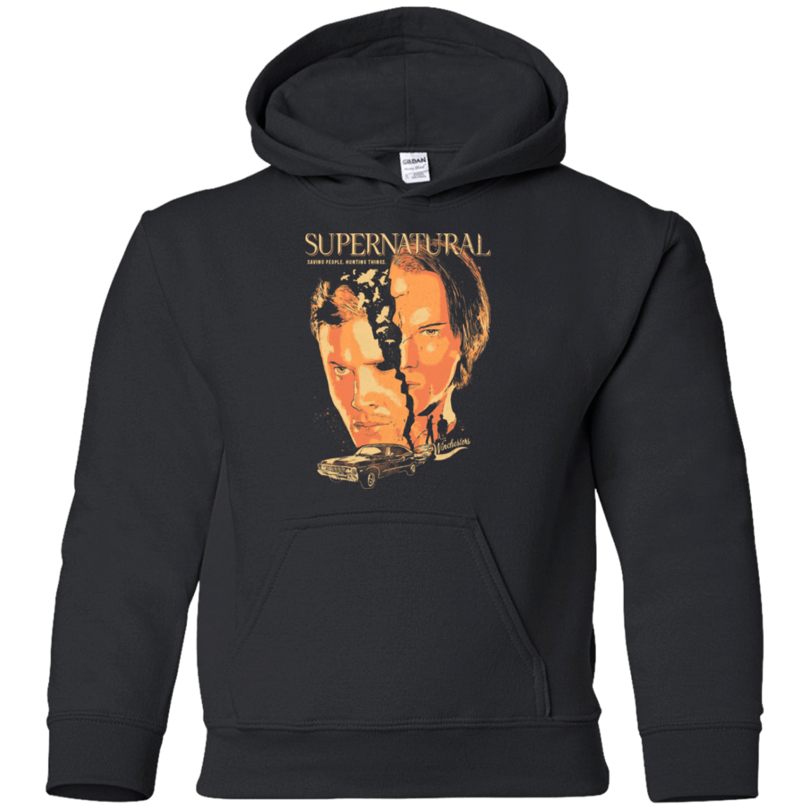 Sweatshirts Black / YS Supernatural Youth Hoodie