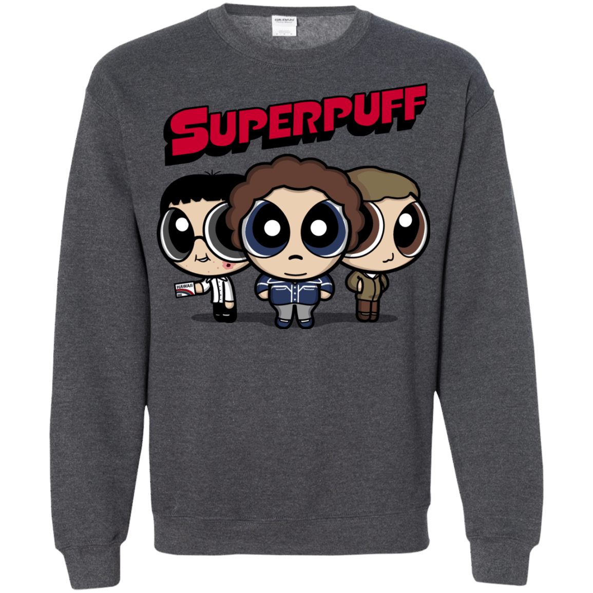 Sweatshirts Dark Heather / S Superpuff Crewneck Sweatshirt