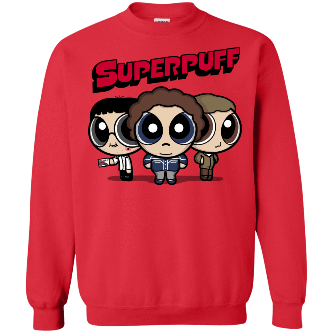 Sweatshirts Red / S Superpuff Crewneck Sweatshirt