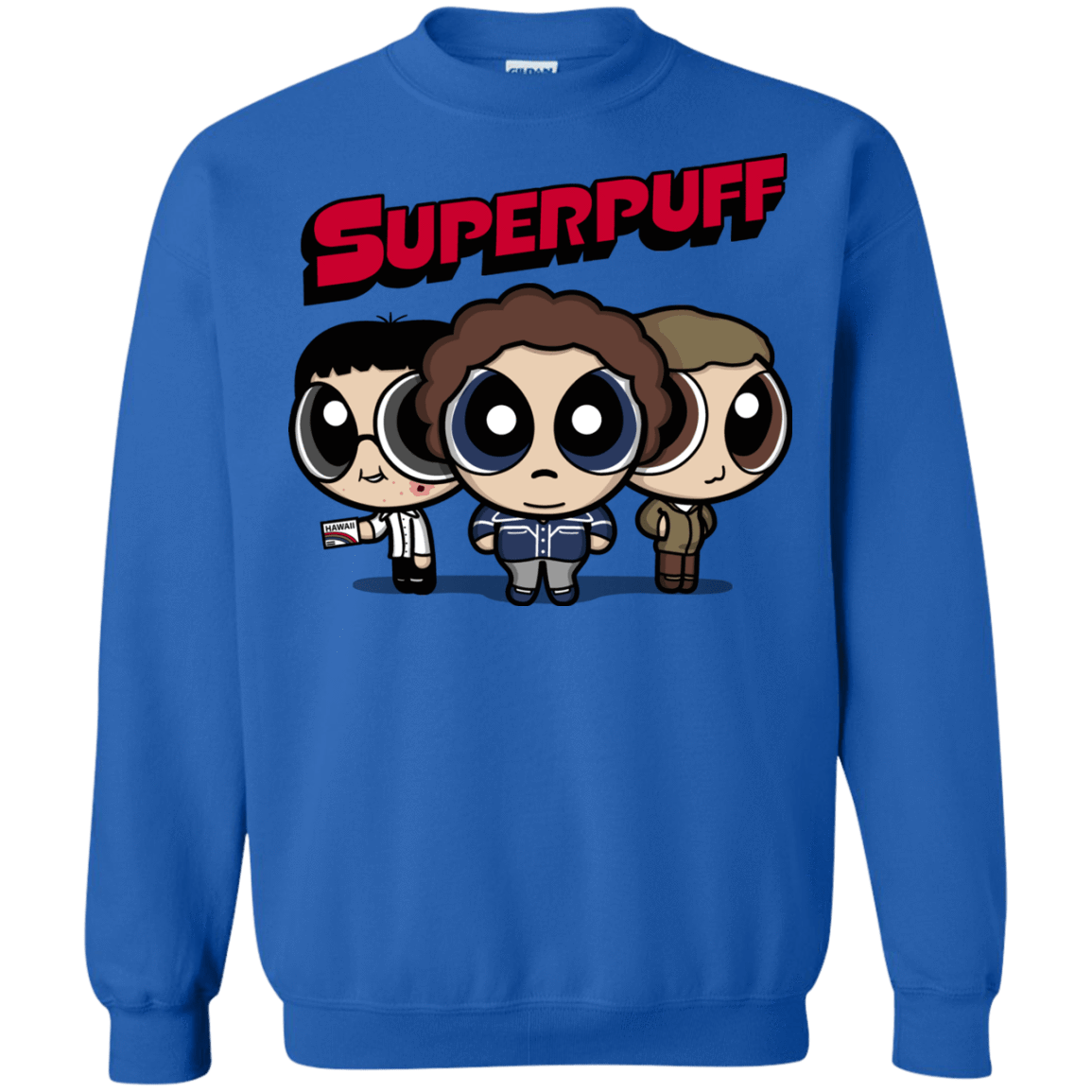Sweatshirts Royal / S Superpuff Crewneck Sweatshirt