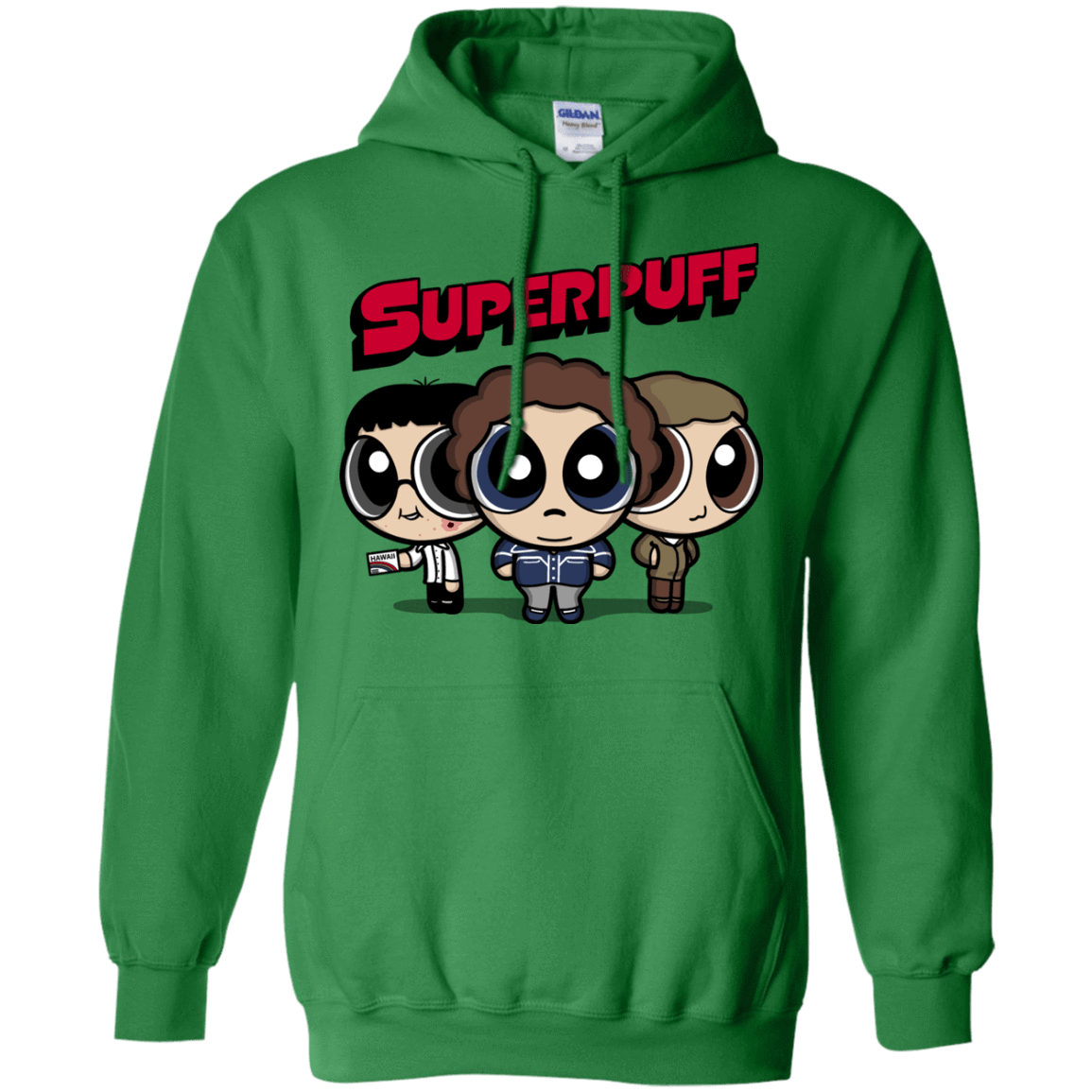 Sweatshirts Irish Green / S Superpuff Pullover Hoodie