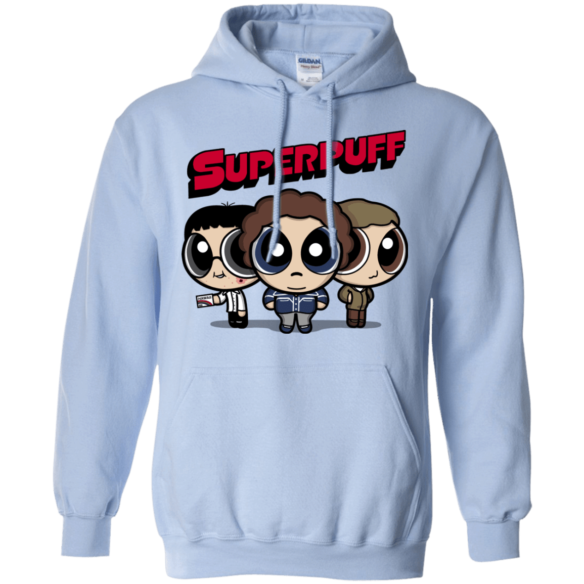 Sweatshirts Light Blue / S Superpuff Pullover Hoodie