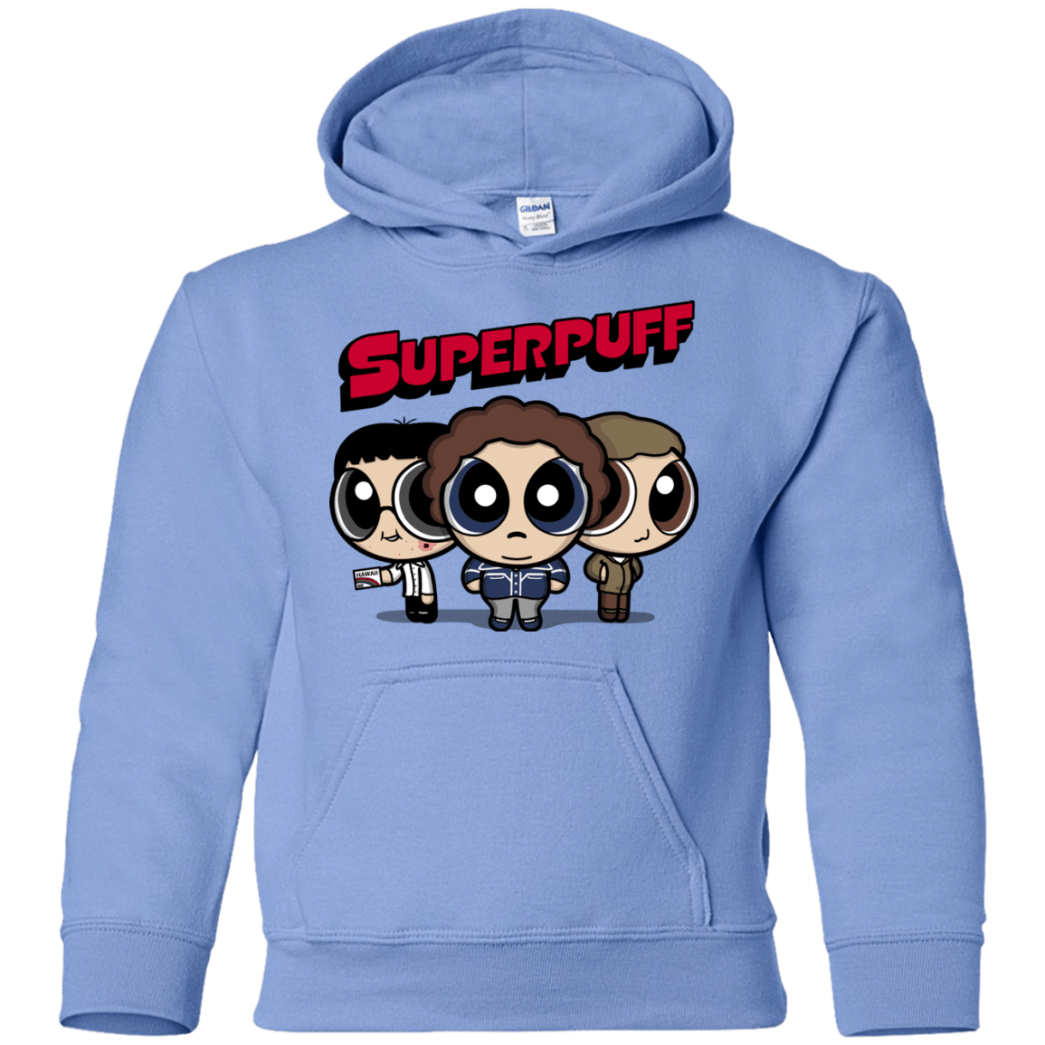 Sweatshirts Carolina Blue / YS Superpuff Youth Hoodie