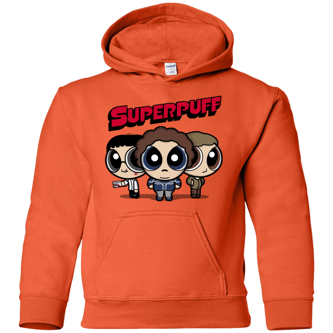Sweatshirts Orange / YS Superpuff Youth Hoodie