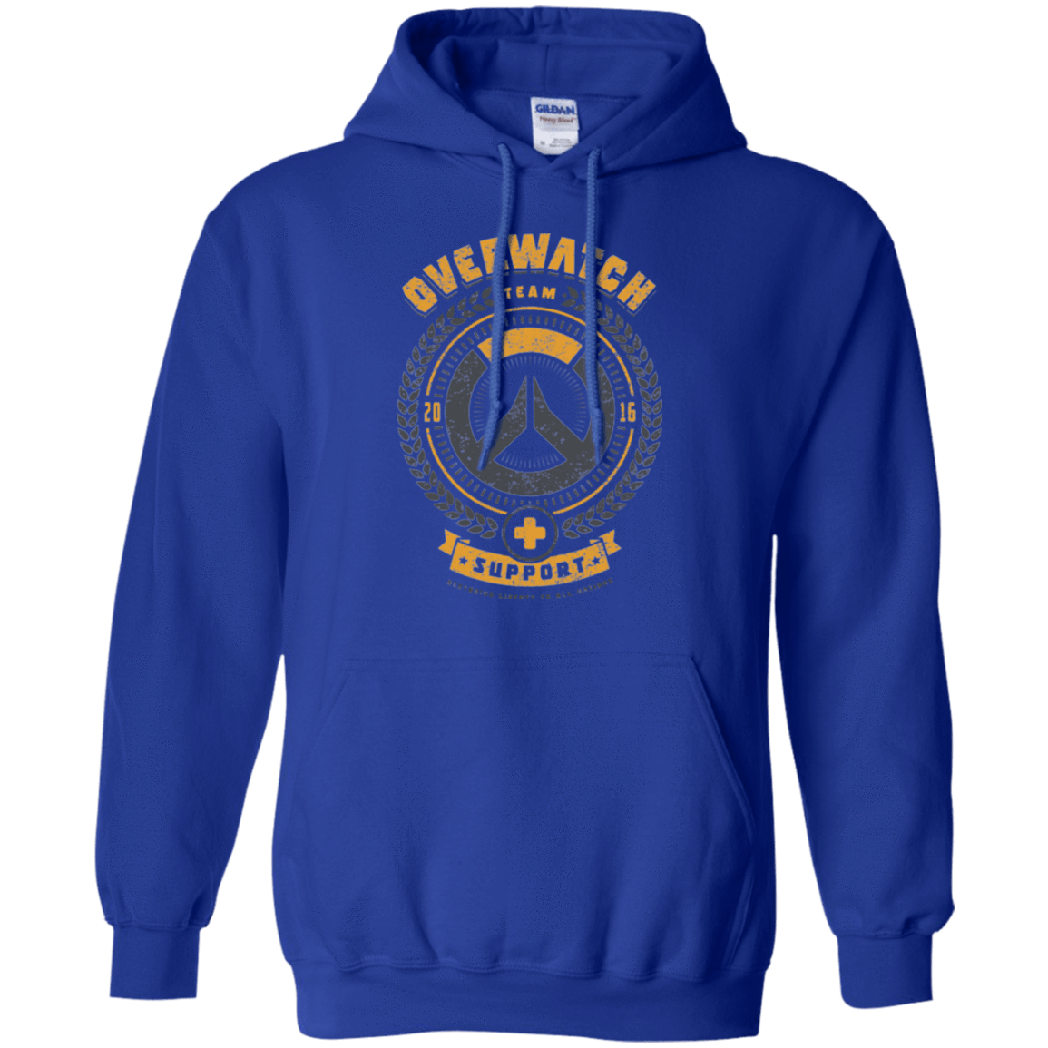 Sweatshirts Royal / Small Support Team Pullover Hoodie
