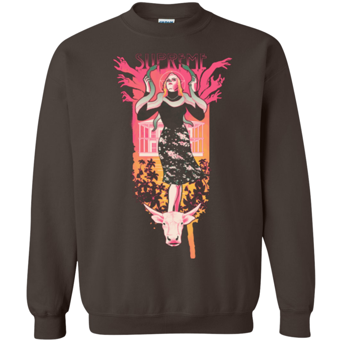 Sweatshirts Dark Chocolate / Small Supreme Crewneck Sweatshirt