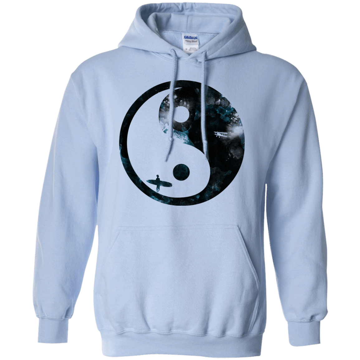 Sweatshirts Light Blue / S Surfin' Pullover Hoodie