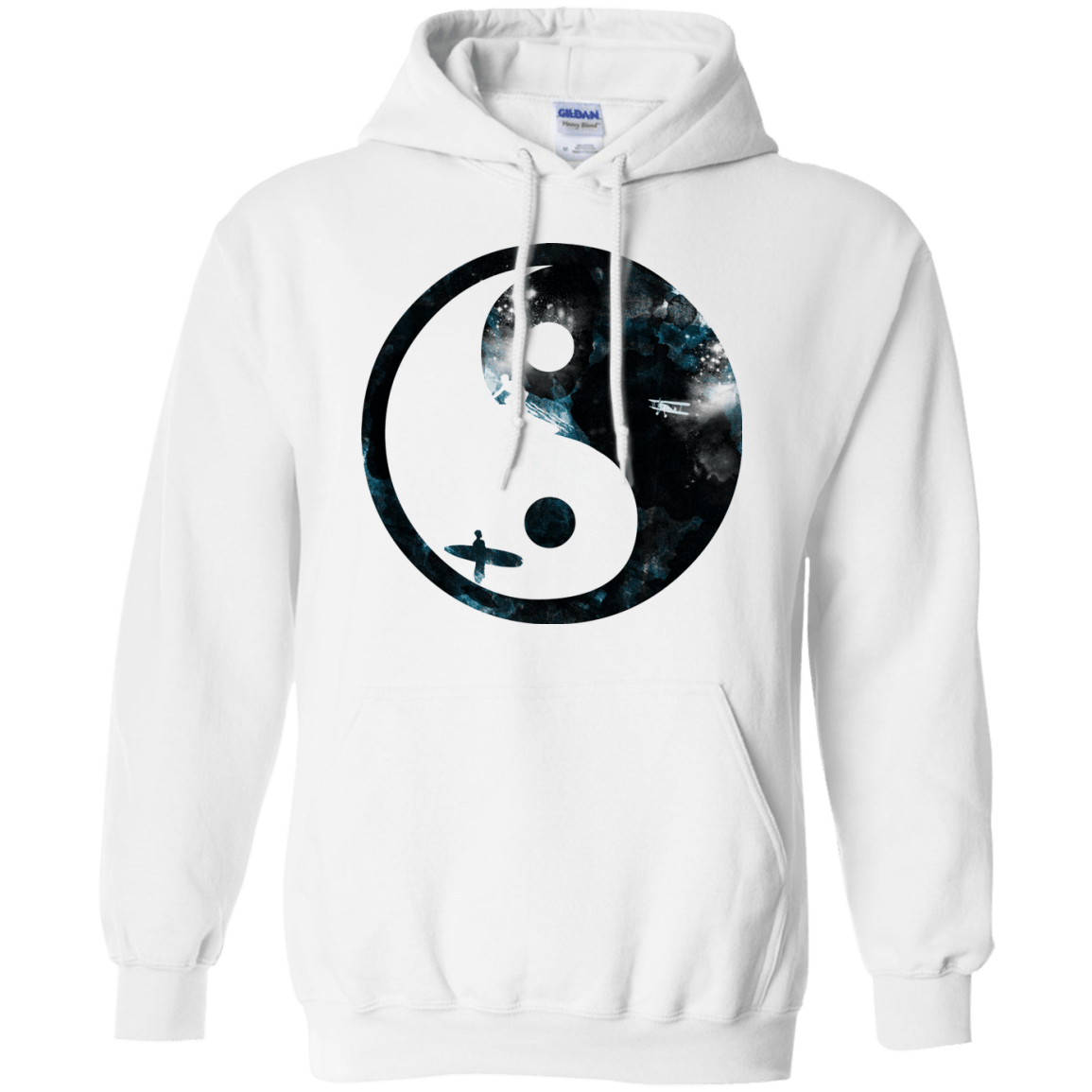 Sweatshirts White / S Surfin' Pullover Hoodie