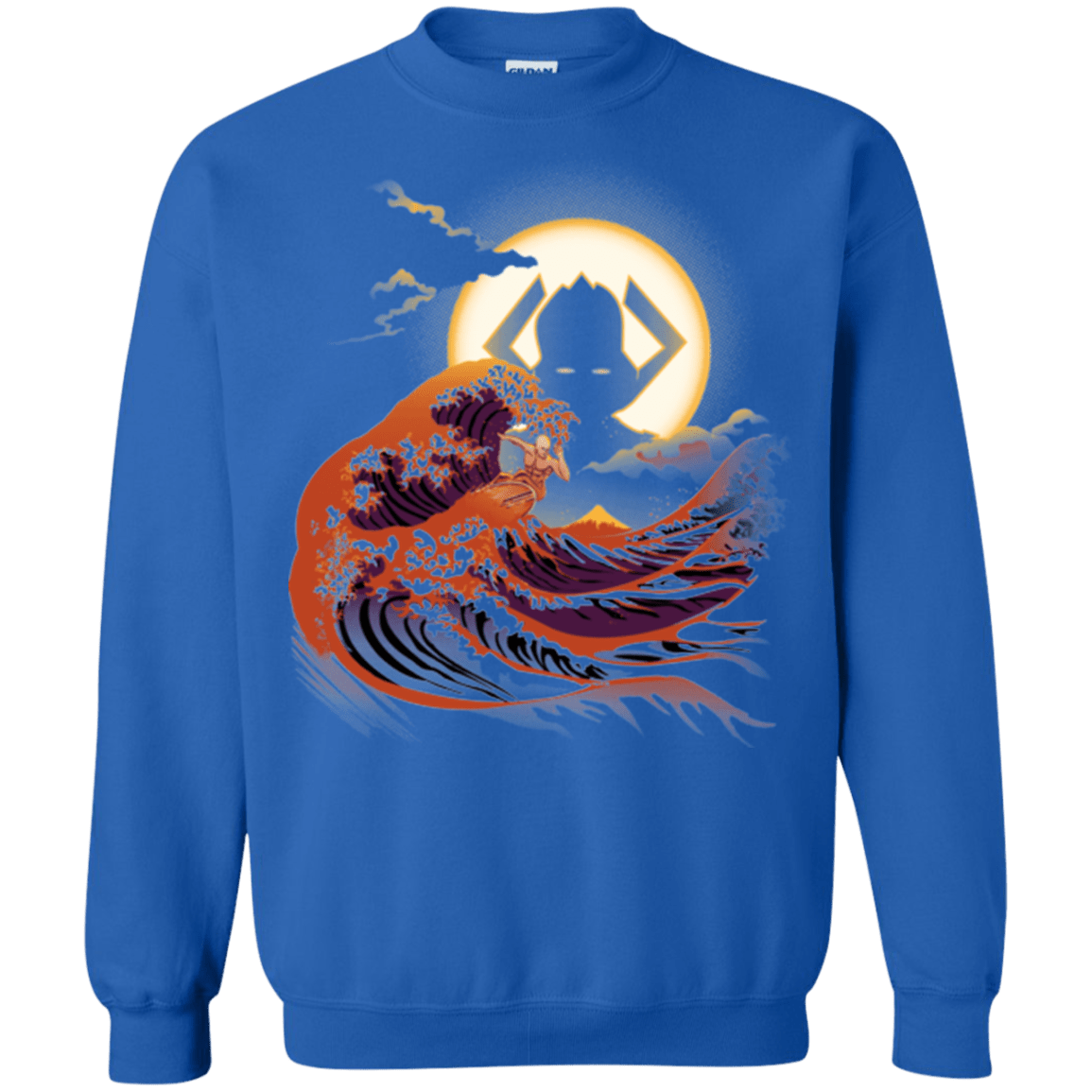 Sweatshirts Royal / Small Surfing With The Alien Crewneck Sweatshirt