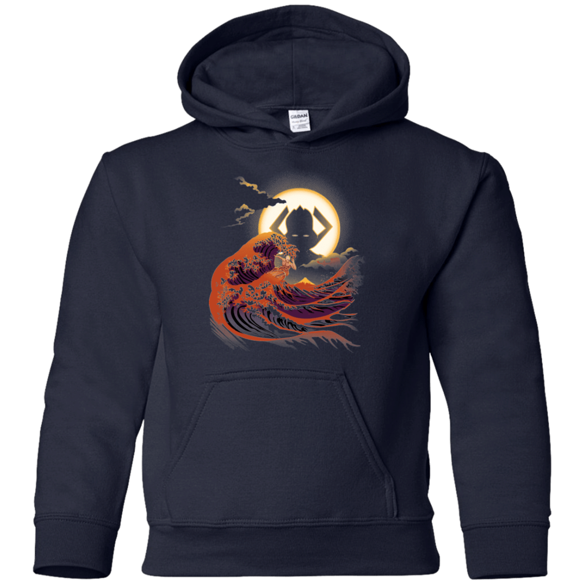 Sweatshirts Navy / YS Surfing With The Alien Youth Hoodie