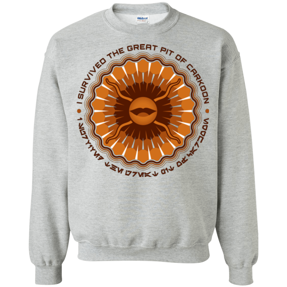 Sweatshirts Sport Grey / Small Surviving The Sarlacc Crewneck Sweatshirt