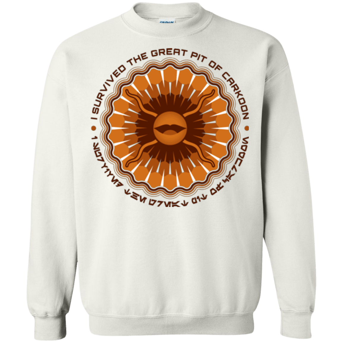 Sweatshirts White / Small Surviving The Sarlacc Crewneck Sweatshirt