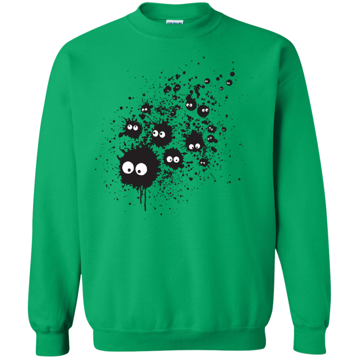 Sweatshirts Irish Green / S Susuwatari Ink Crewneck Sweatshirt