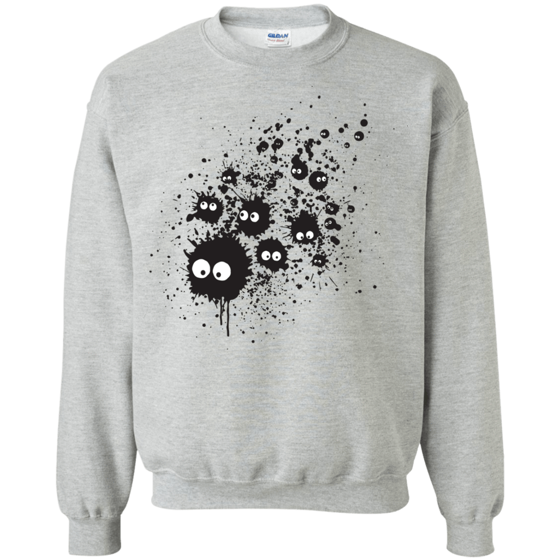 Sweatshirts Sport Grey / S Susuwatari Ink Crewneck Sweatshirt
