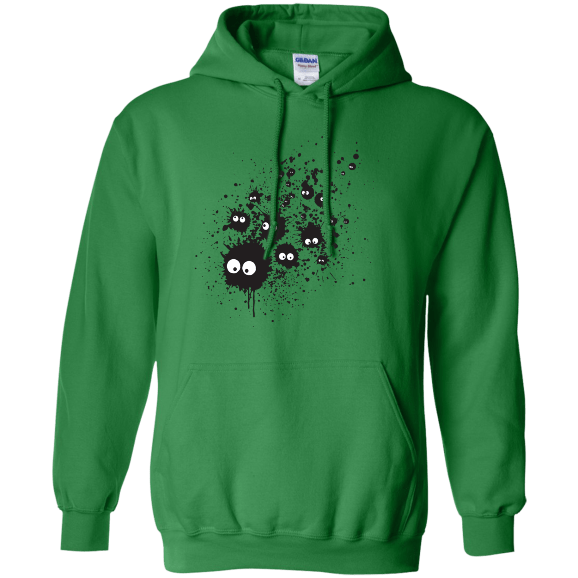 Sweatshirts Irish Green / S Susuwatari Ink Pullover Hoodie