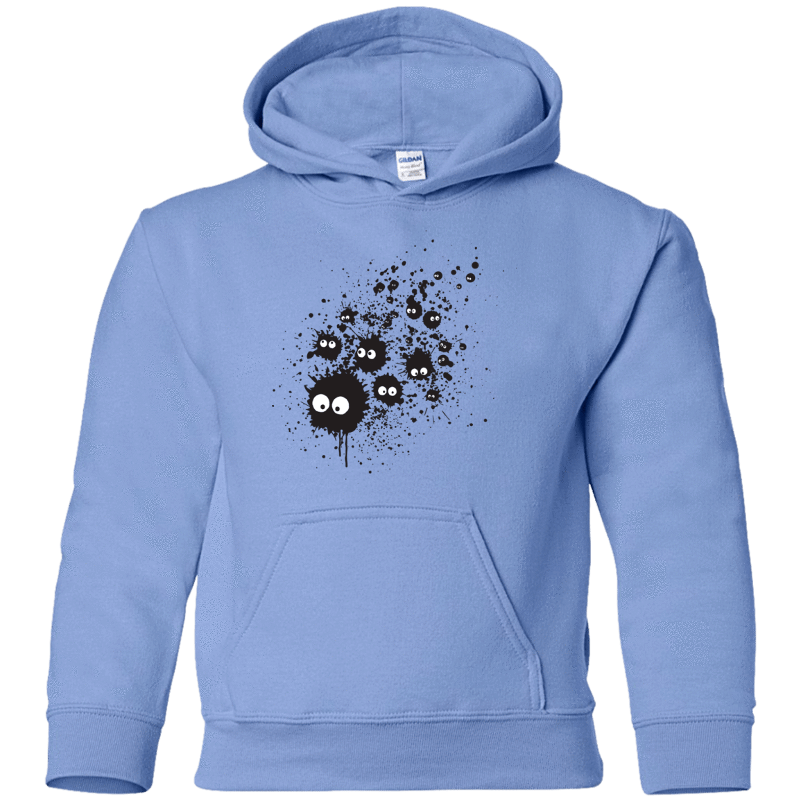 Sweatshirts Carolina Blue / YS Susuwatari Ink Youth Hoodie