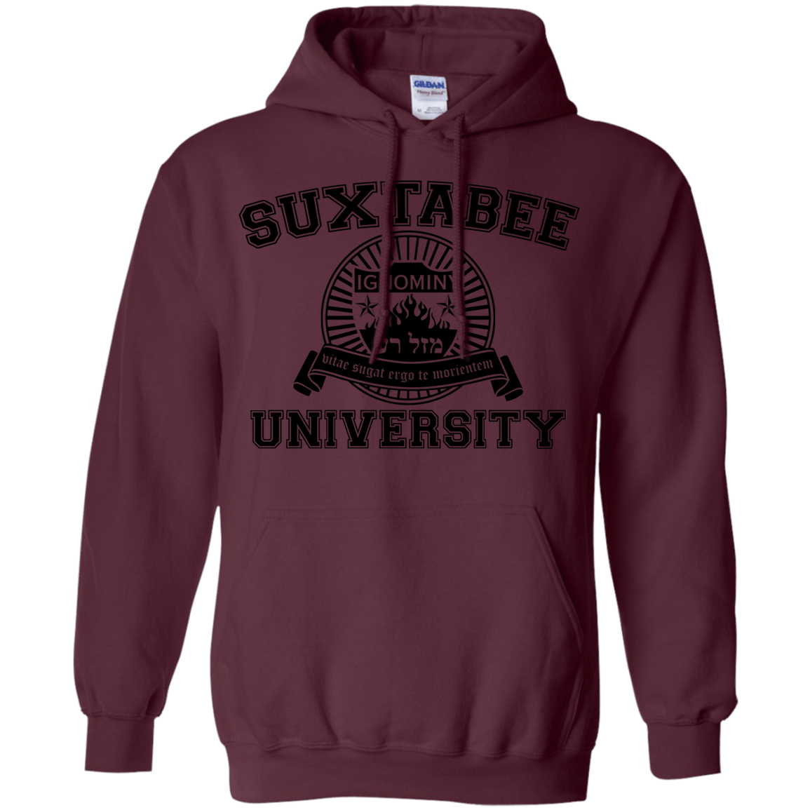 Sweatshirts Maroon / S SUX2BU Pullover Hoodie