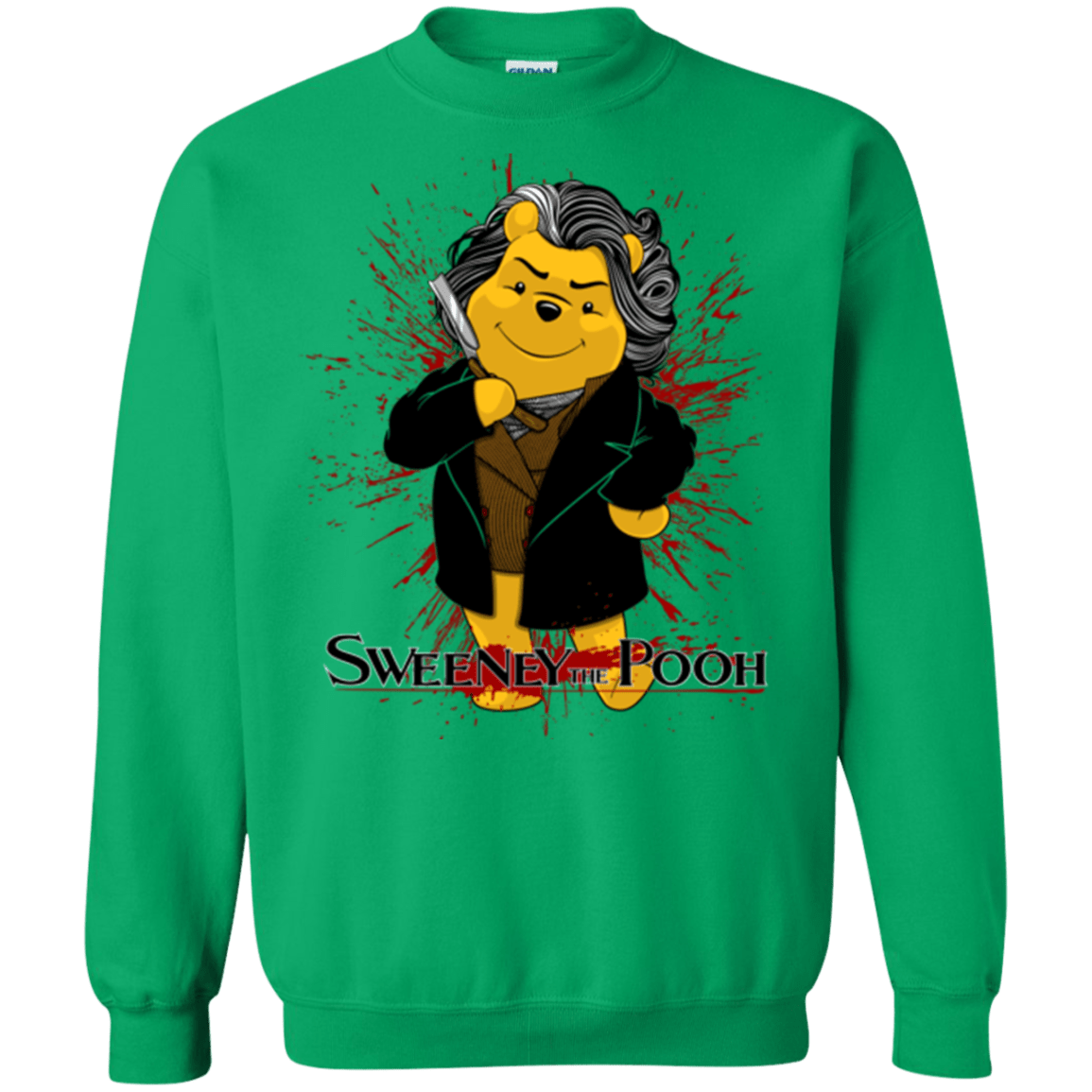 Sweatshirts Irish Green / S Sweeney the Pooh Crewneck Sweatshirt