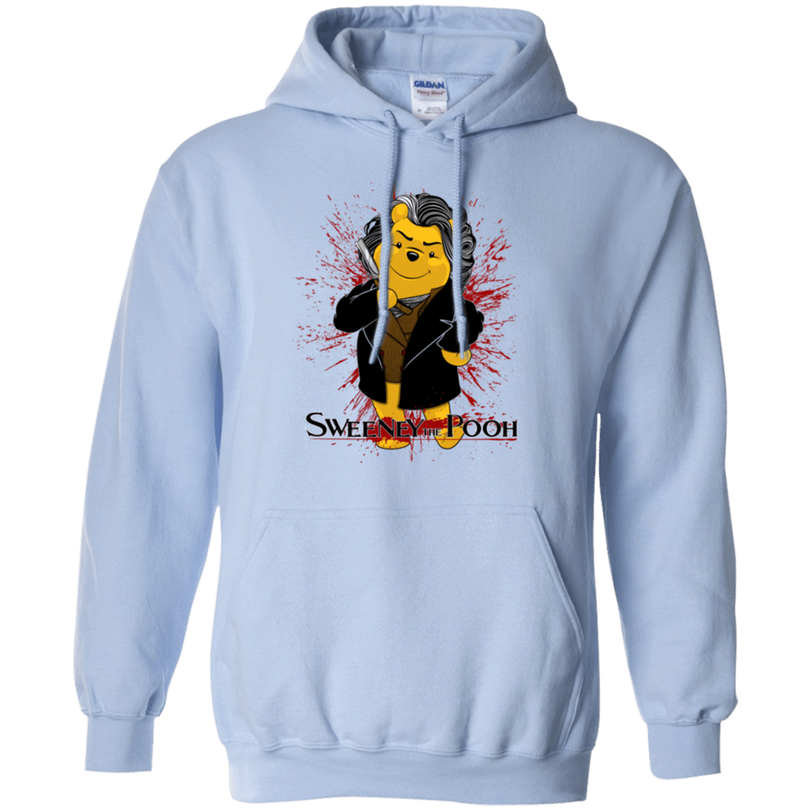 Sweatshirts Light Blue / S Sweeney the Pooh Pullover Hoodie