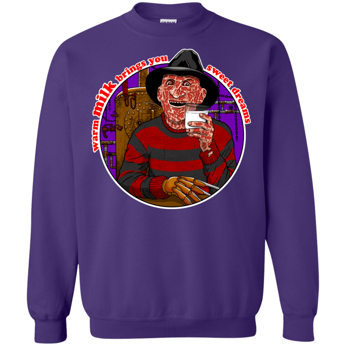 Sweatshirts Purple / S Sweet Dreams Crewneck Sweatshirt
