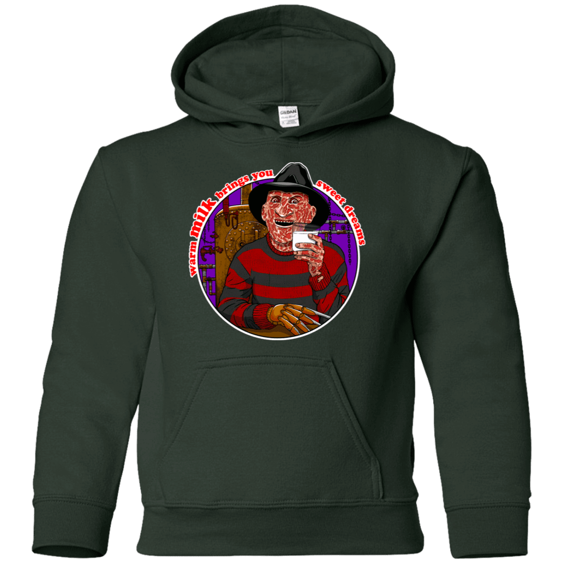 Sweatshirts Forest Green / YS Sweet Dreams Youth Hoodie