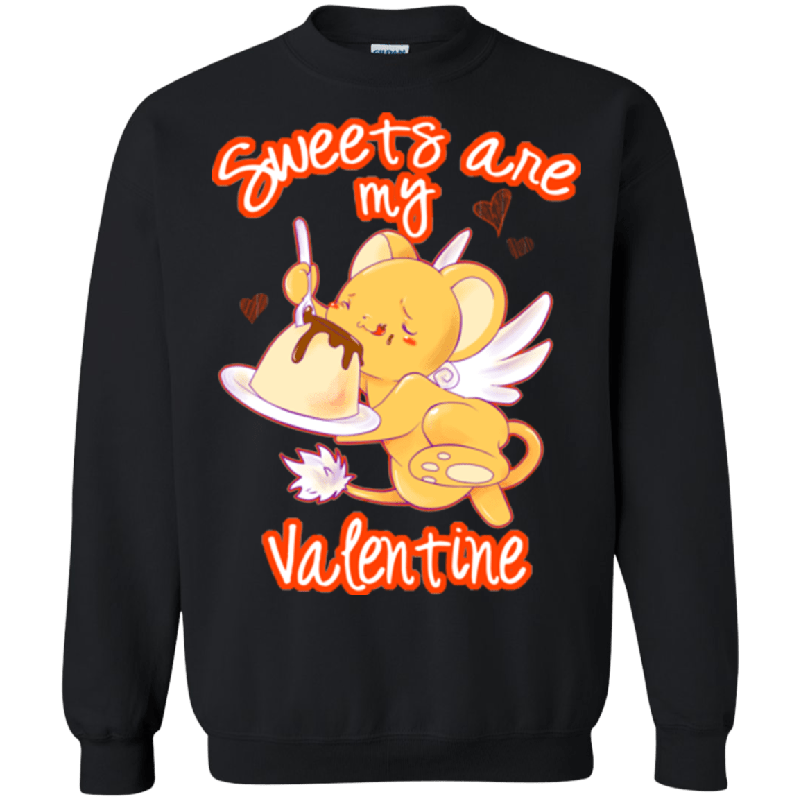 Sweatshirts Black / Small Sweets are my Valentine Crewneck Sweatshirt