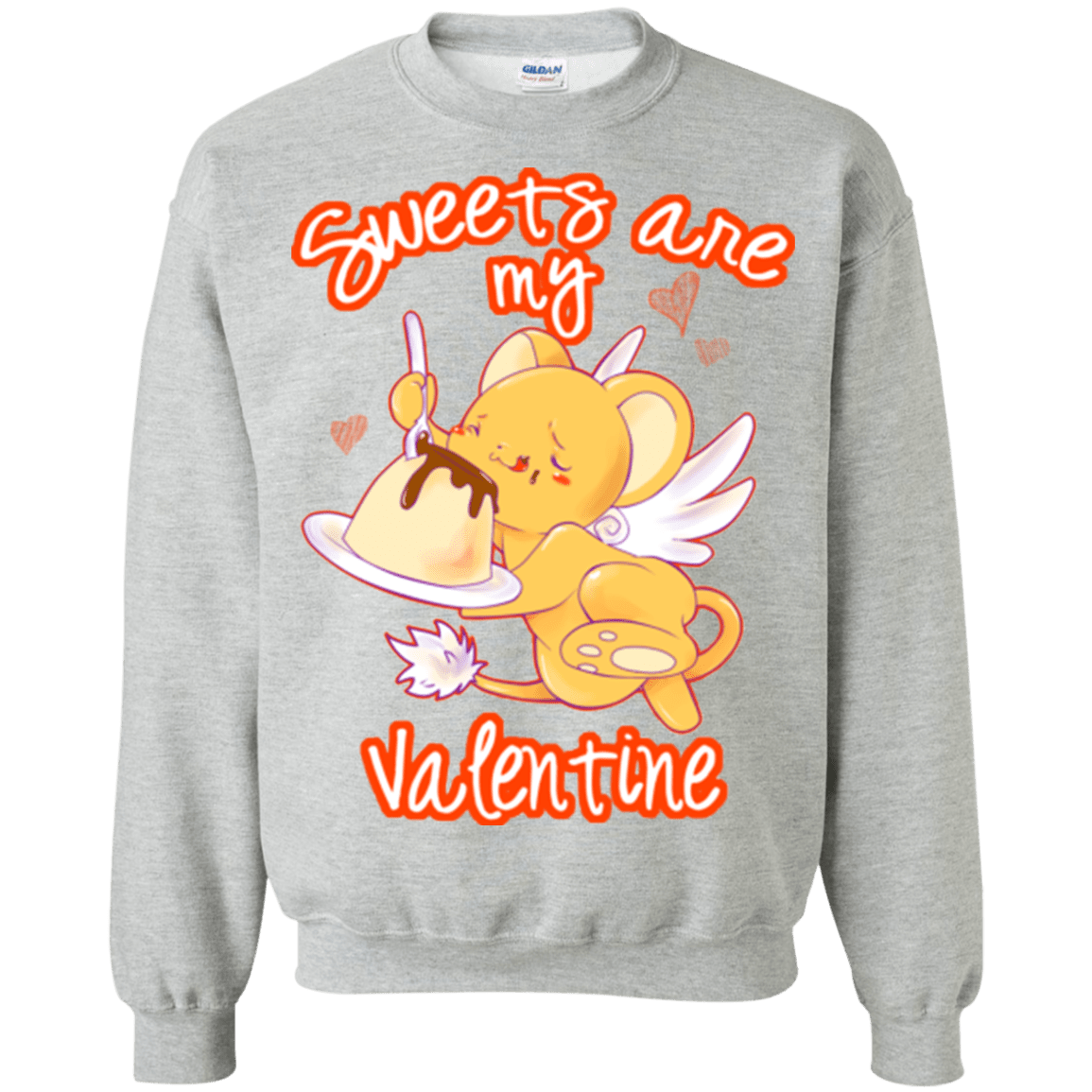 Sweatshirts Sport Grey / Small Sweets are my Valentine Crewneck Sweatshirt