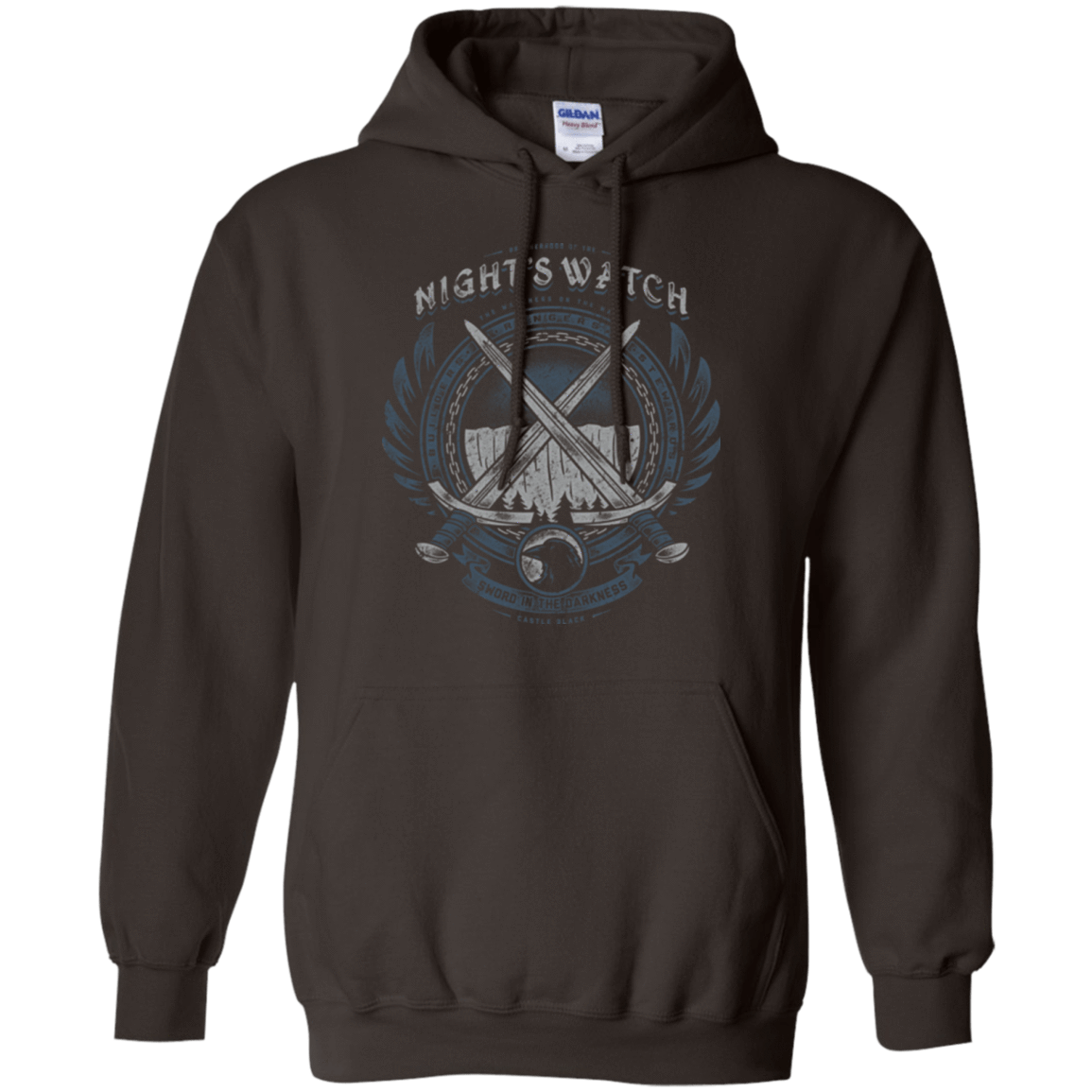 Sweatshirts Dark Chocolate / Small SWORD IN THE DARKNESS Pullover Hoodie