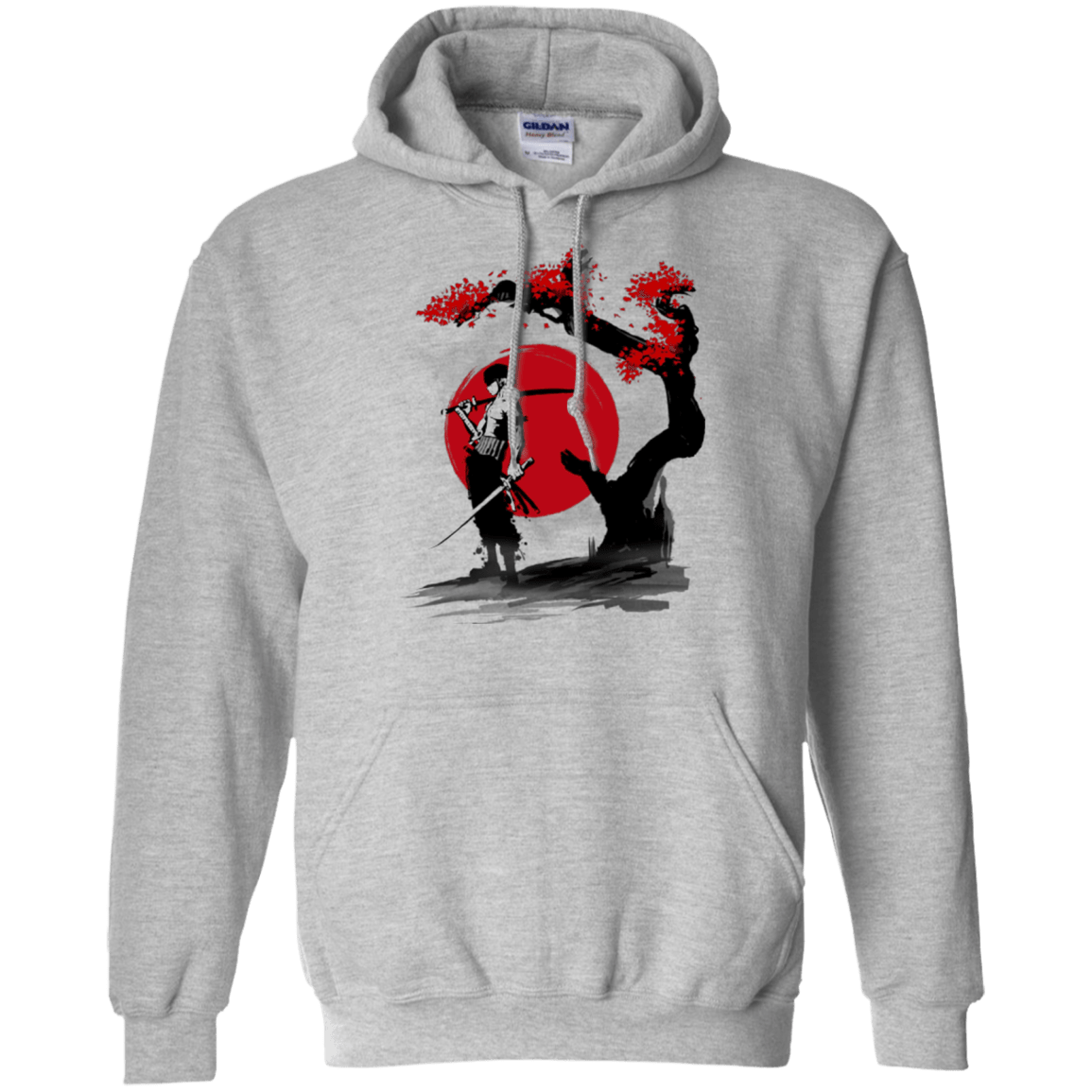 Sweatshirts Sport Grey / Small Swordsman Pirate Pullover Hoodie