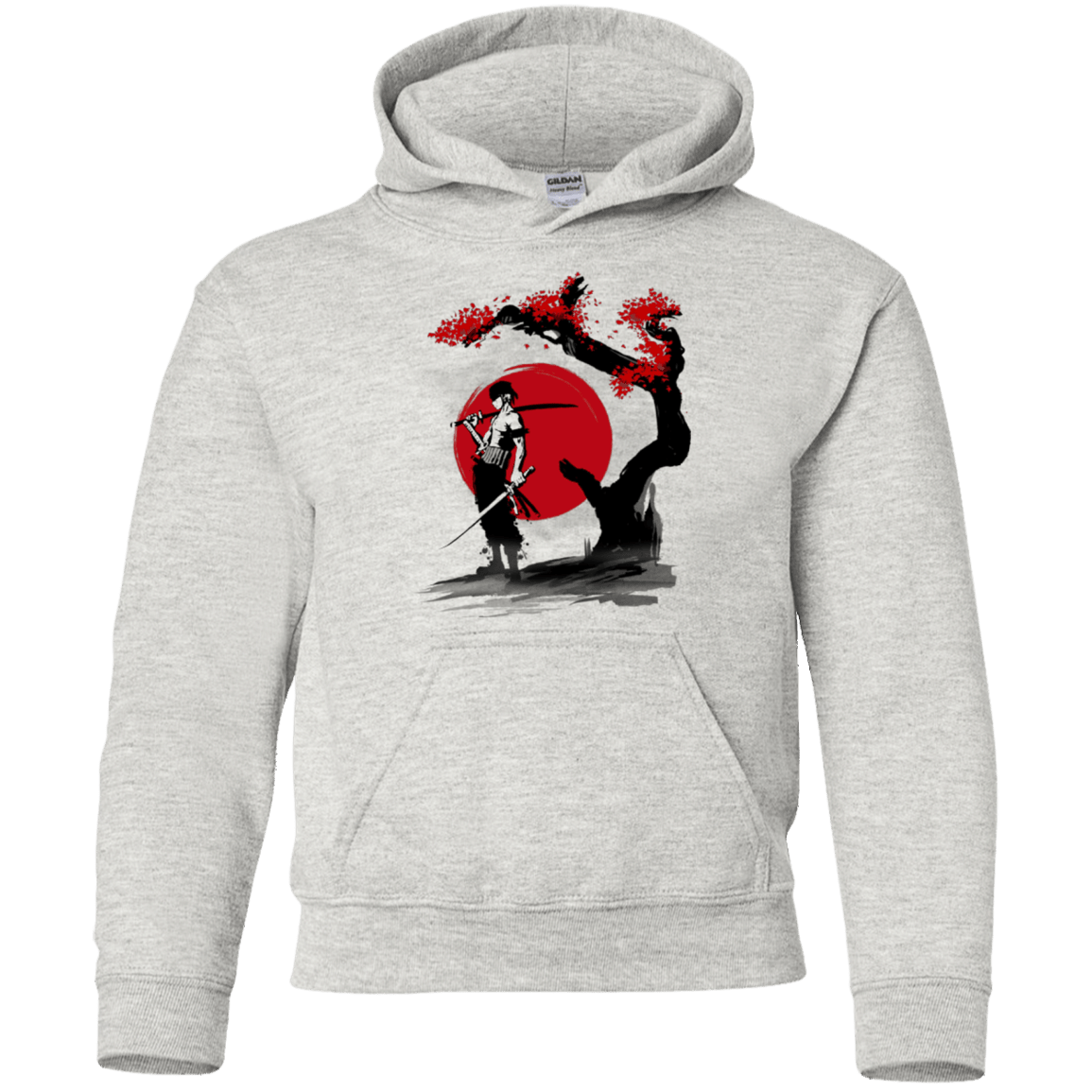 Sweatshirts Ash / YS Swordsman Pirate Youth Hoodie