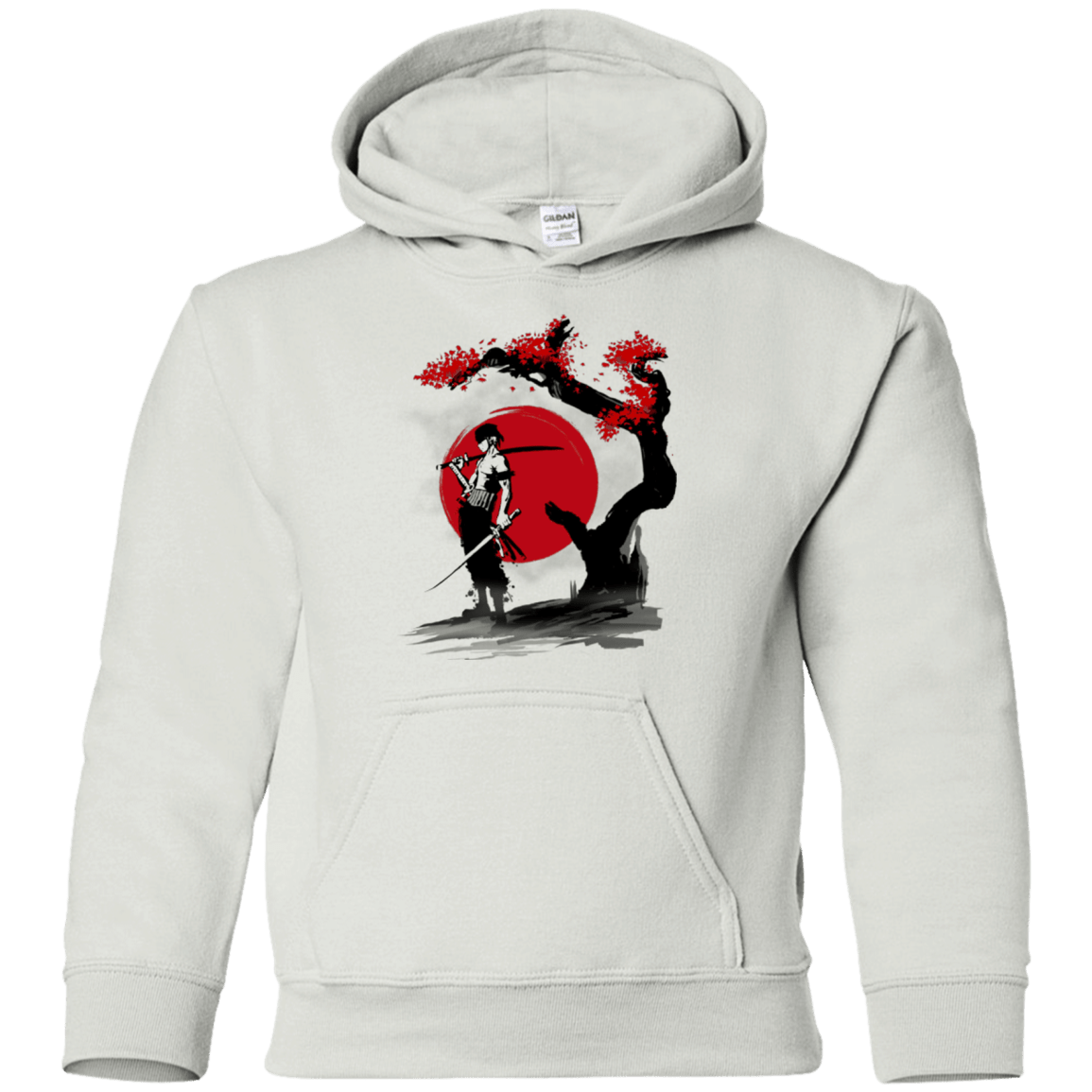Sweatshirts White / YS Swordsman Pirate Youth Hoodie
