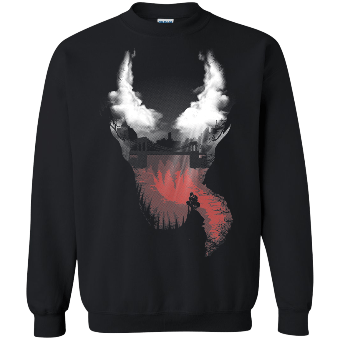 Sweatshirts Black / S Symbiote City Crewneck Sweatshirt