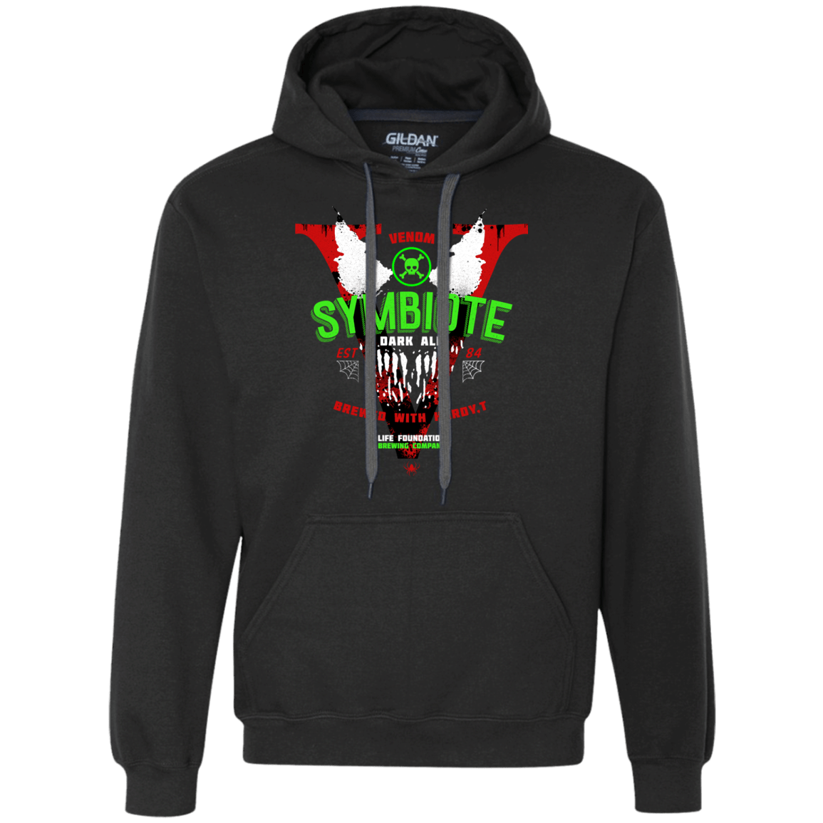Sweatshirts Black / S Symbiote Dark Ale Premium Fleece Hoodie