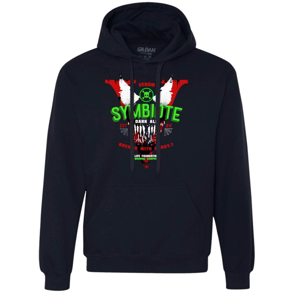 Sweatshirts Navy / S Symbiote Dark Ale Premium Fleece Hoodie