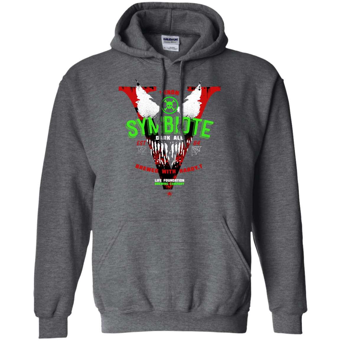 Sweatshirts Dark Heather / S Symbiote Dark Ale Pullover Hoodie