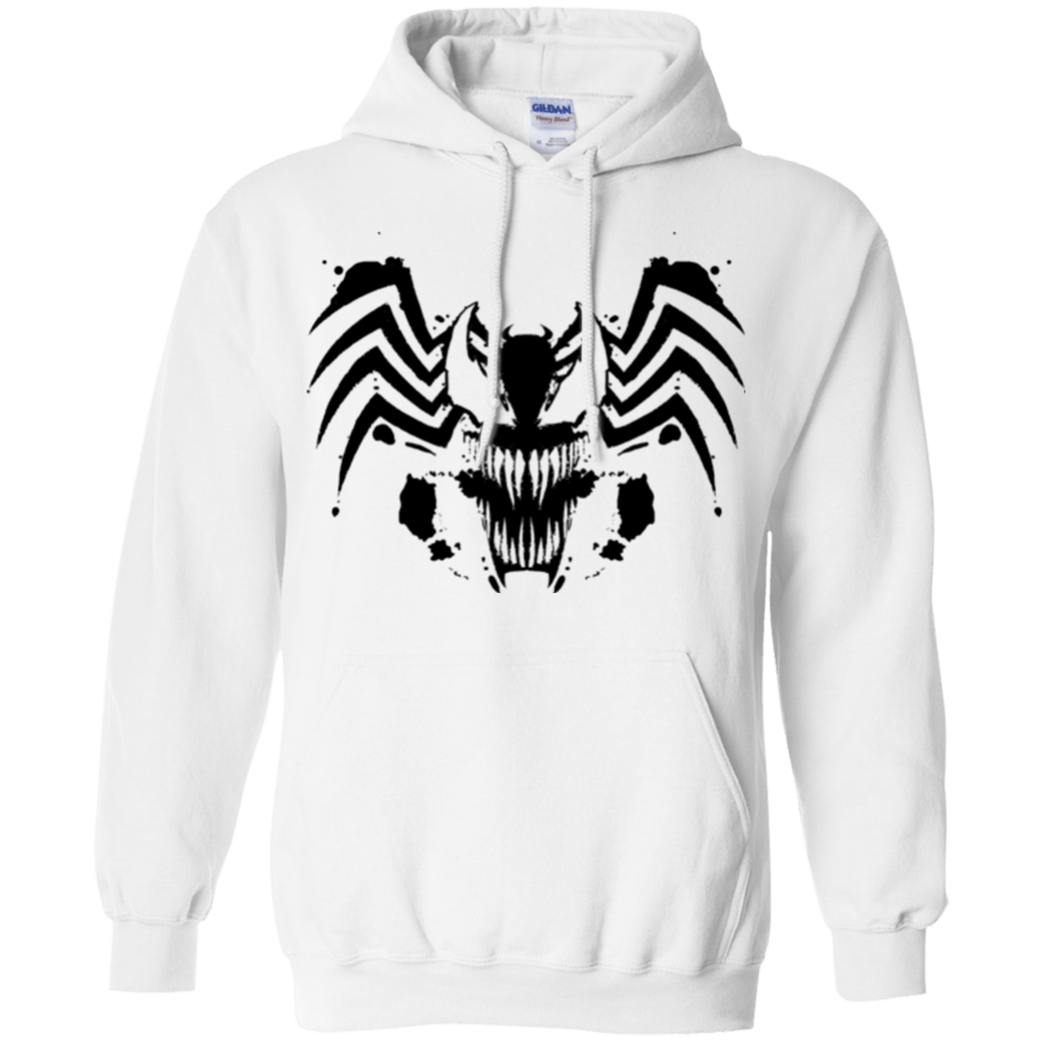 Sweatshirts White / Small Symbiote Rorschach Pullover Hoodie